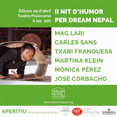 María Padilla se une a la causa en la Gala II Noche de humor solidaria de Dream Nepal