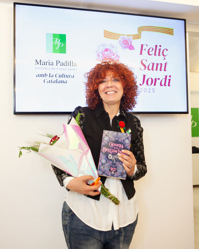 Crónicas de un apellido inglés: Amelia Mayo nos visita por Sant Jordi en Clínicas Maria Padilla